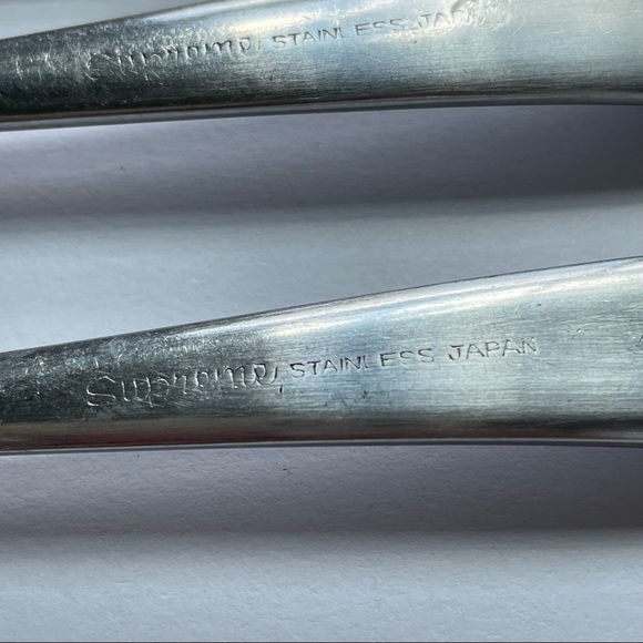 Supreme Cutlery Towle LIBERTY BELL small salad Forks set of 4 Stainless Japan - Picture 6 of 6